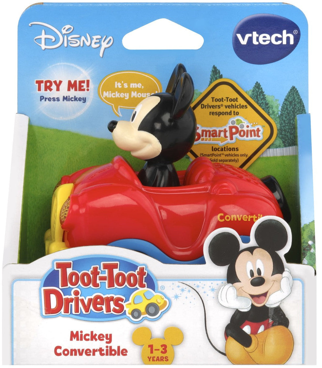 VTech Toot Toot Drivers - Disney Mickey Mouse Convertible
