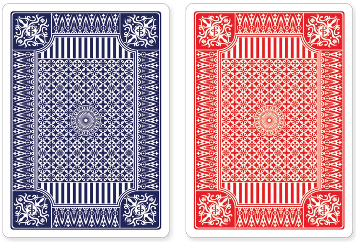 Premium Playing Cards Poker Blue/Red