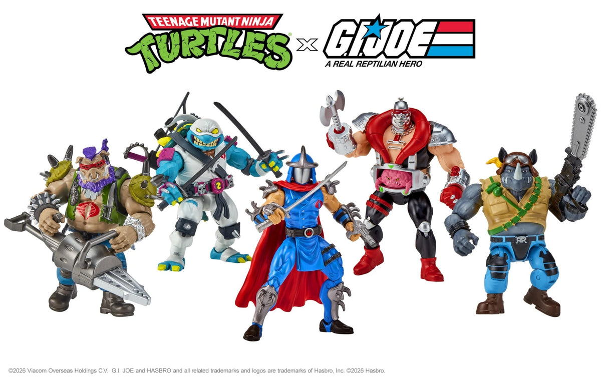 Teenage Mutant Ninja Turtles X G.I. Joe - Ripper x Bebop