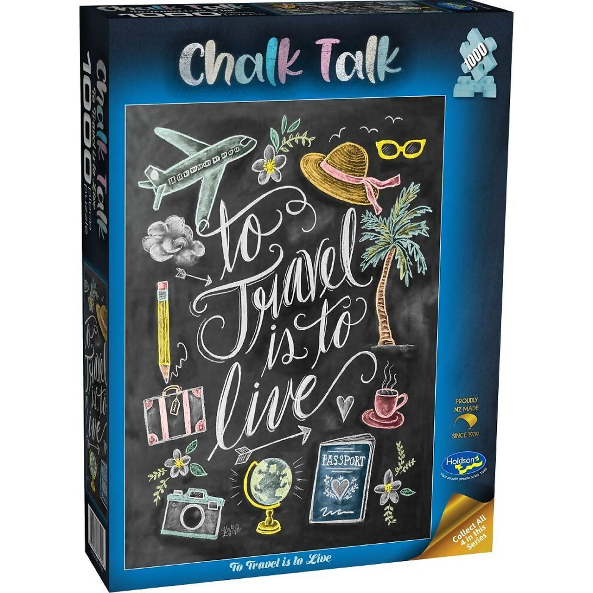 Chalk Talk - 1000 Piece Puzzle - To Travel