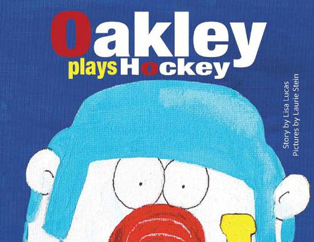 Oakley Plays Hockey