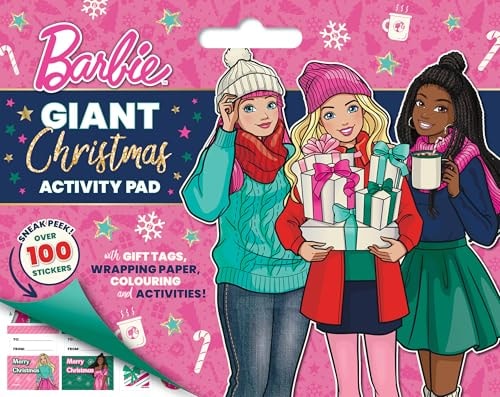 Barbie: Giant Christmas Activity Pad (Mattel)