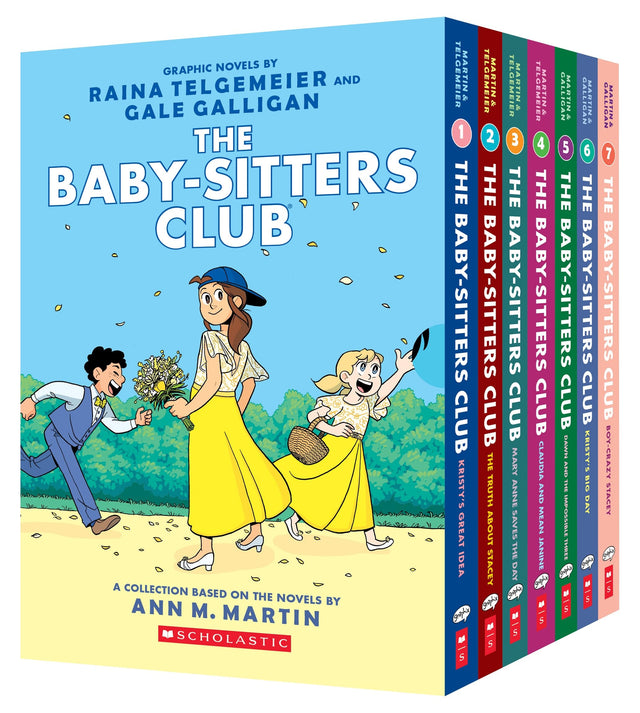 The Baby-Sitters Club: 7-Book Graphic Novel Boxed Set