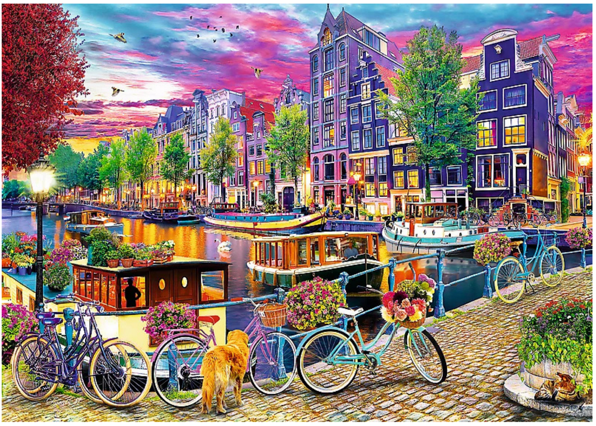 Trefl: European Capitals - 2x500pc Jigsaw Puzzle