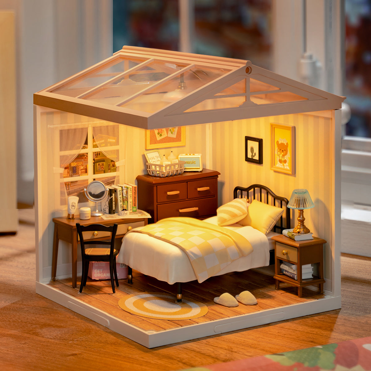 Rolife: Sweet Dream Bedroom - Super Creator Plastic DIY Miniature Puzzle