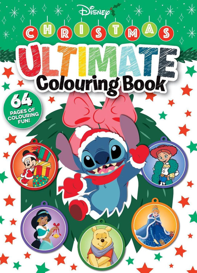 Disney Christmas: Ultimate Colouring Book