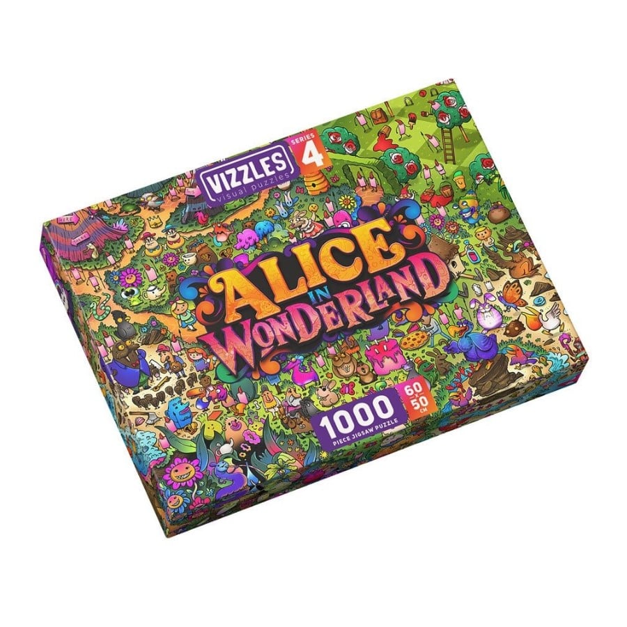 Vizzles Alice In Wonderland 1000pc Jigsaw Puzzle