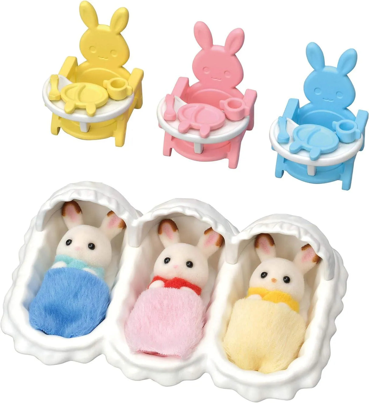 Sylvanian Families: Triplets Care Set
