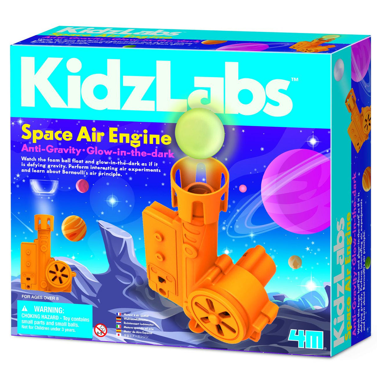 4M: KidzLabs XL Space Air Engine