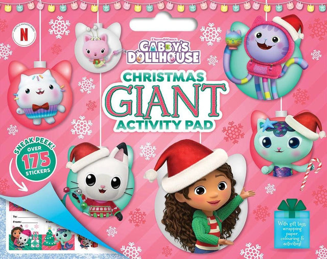 Gabby’s Dollhouse: Christmas Giant Activity Pad (DreamWorks)