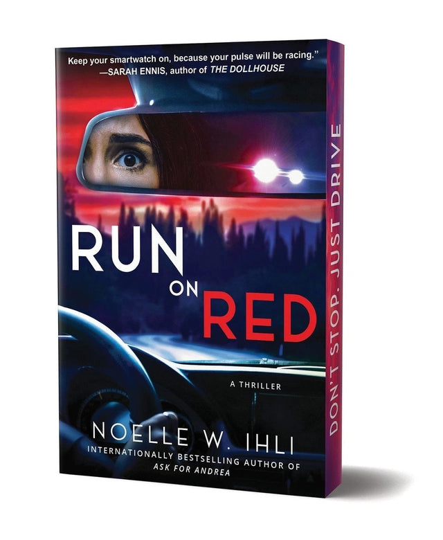 Run on Red: Deluxe Stenciled Edges