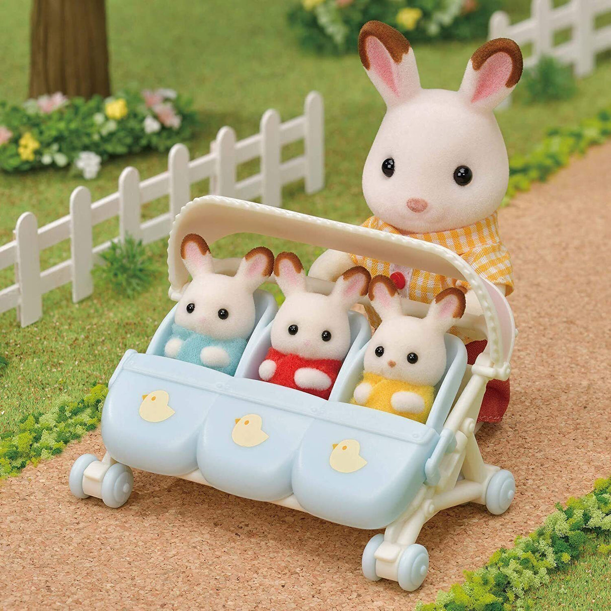 Sylvanian Families: Triplets Stroller
