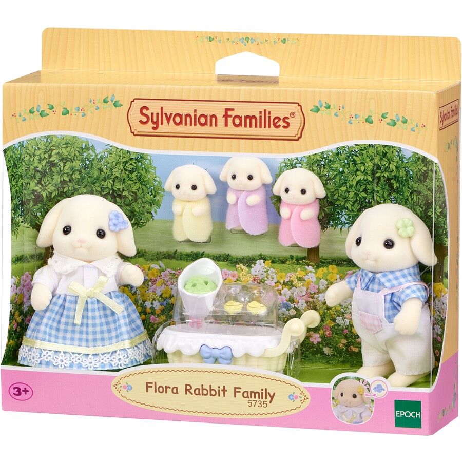 Sylvanian Families: Flora Rabbit Family