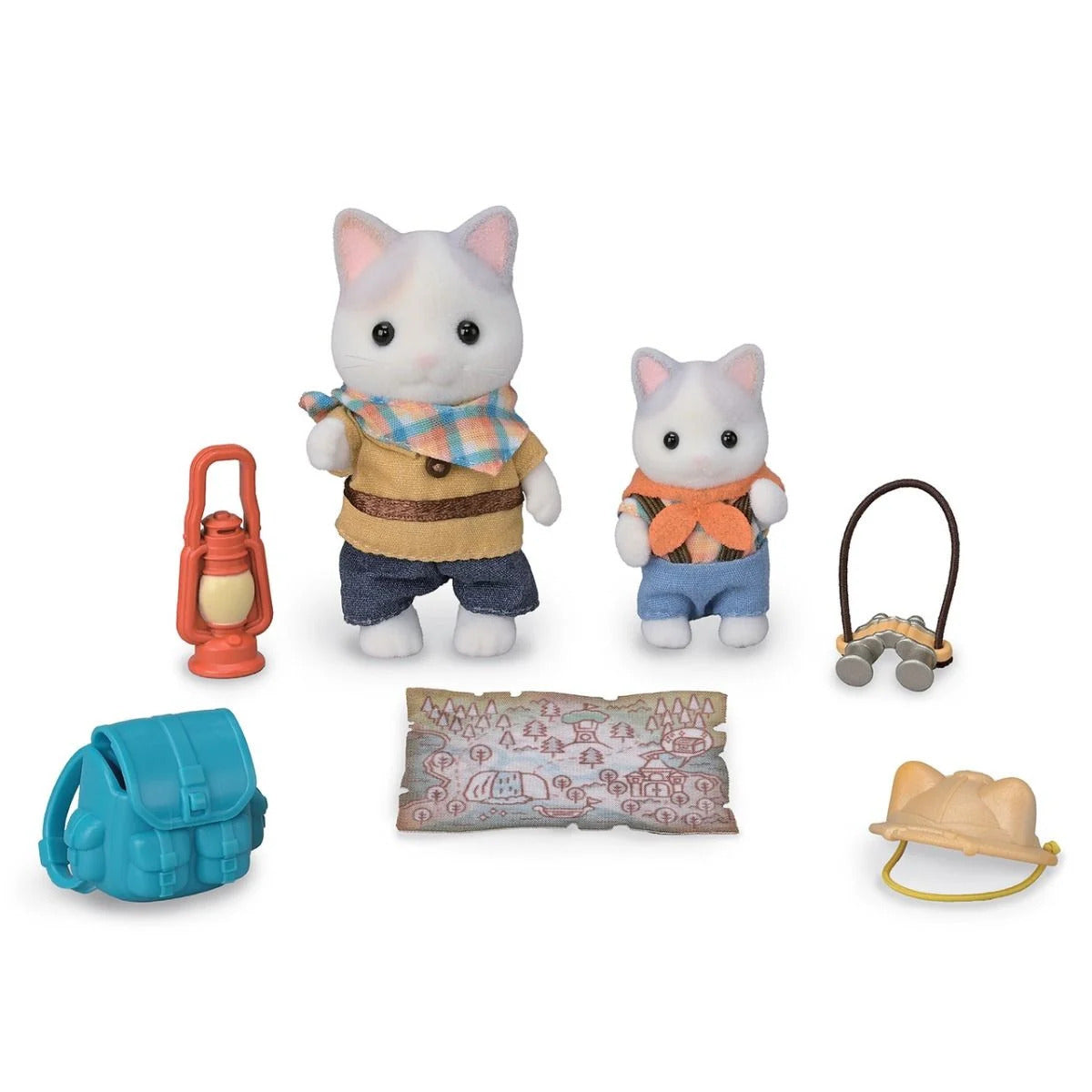 Sylvanian Families: Exciting Exploration Set - Latte Cat Brother & Baby