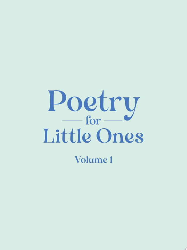 Poetry for Little Ones
