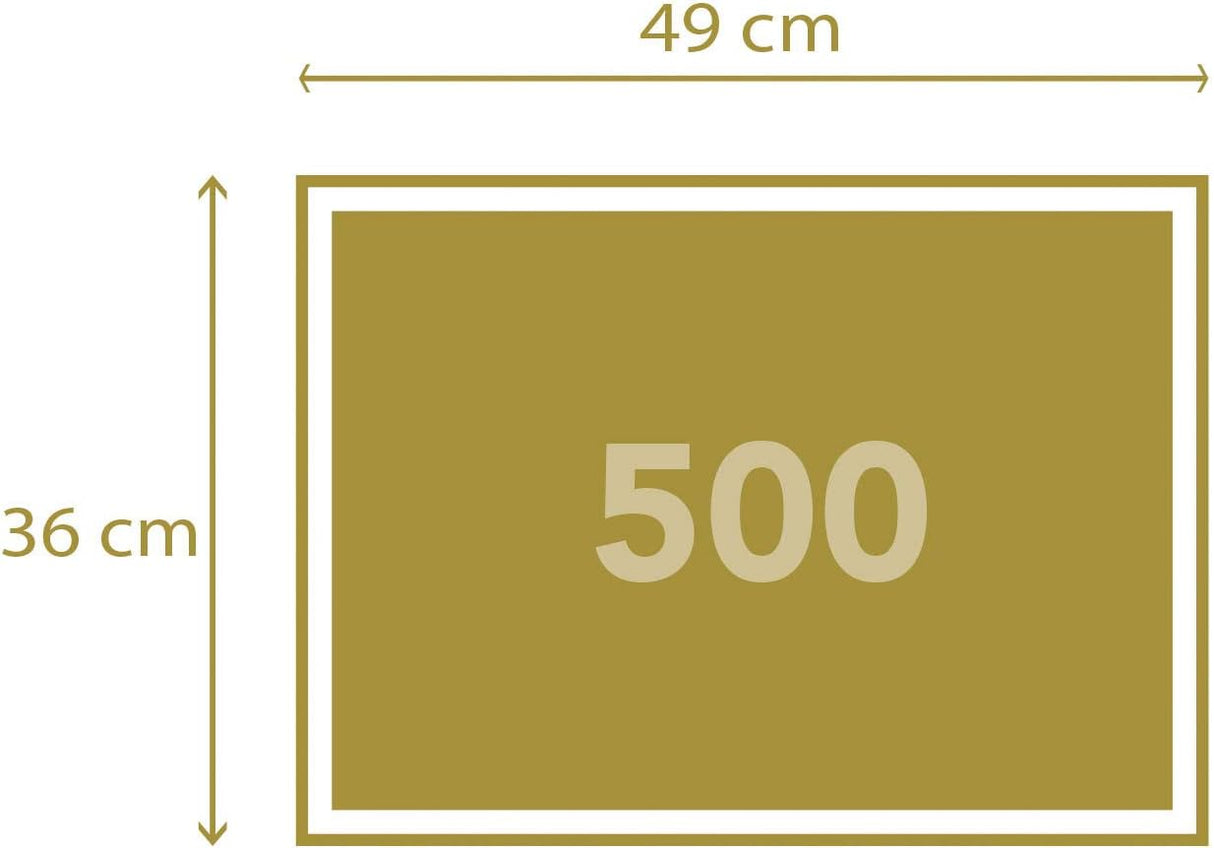 Clementoni Squares Jigsaw Puzzle - 500 Piece - Colorboom Collection - (35094)