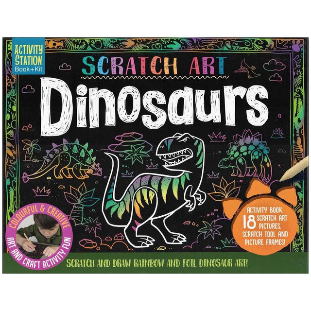 Scratch Art Dinosaurs