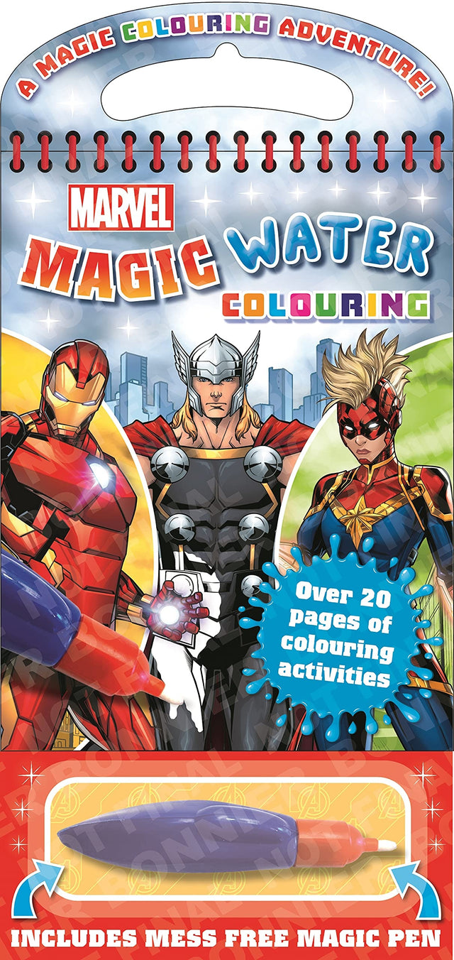 Marvel: Magic Water Colouring