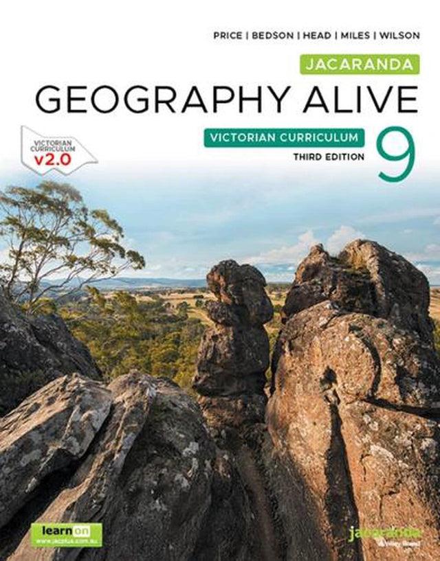 Jacaranda Geography Alive 9 Victorian Curriculum, 3e learnON and Print