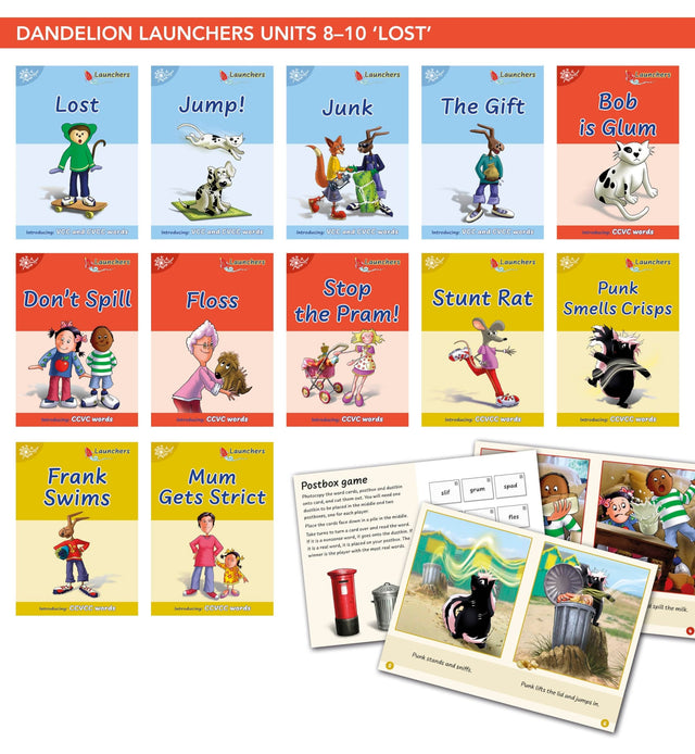 Phonic Books Dandelion Launchers Units 8-10