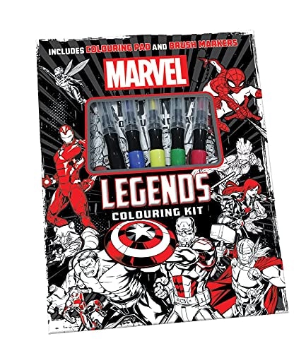 Marvel: Adult Colouring Kit