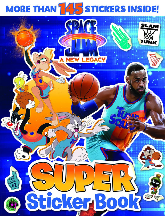 Space Jam: A New Legacy: Super Sticker Book (Warner Bros)