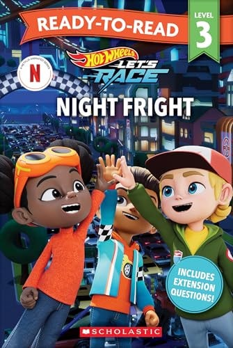 Hot Wheels: Night Fright - Ready-to-Read Level 3 (Mattel)
