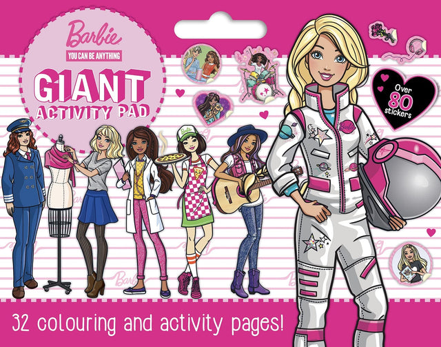 Barbie You Can Be Anything: Giant Activity Pad (Mattel)