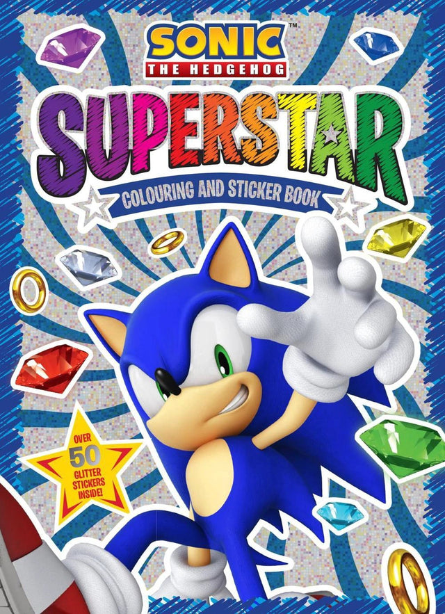 Sonic the Hedgehog: Superstar Colouring and Sticker Book (Sega)