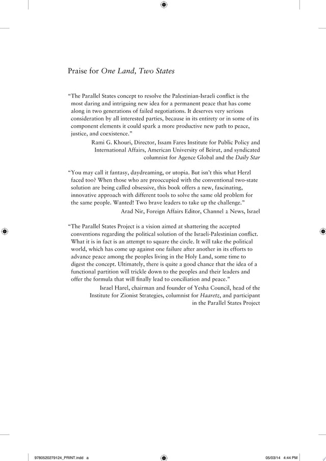 One Land, Two States