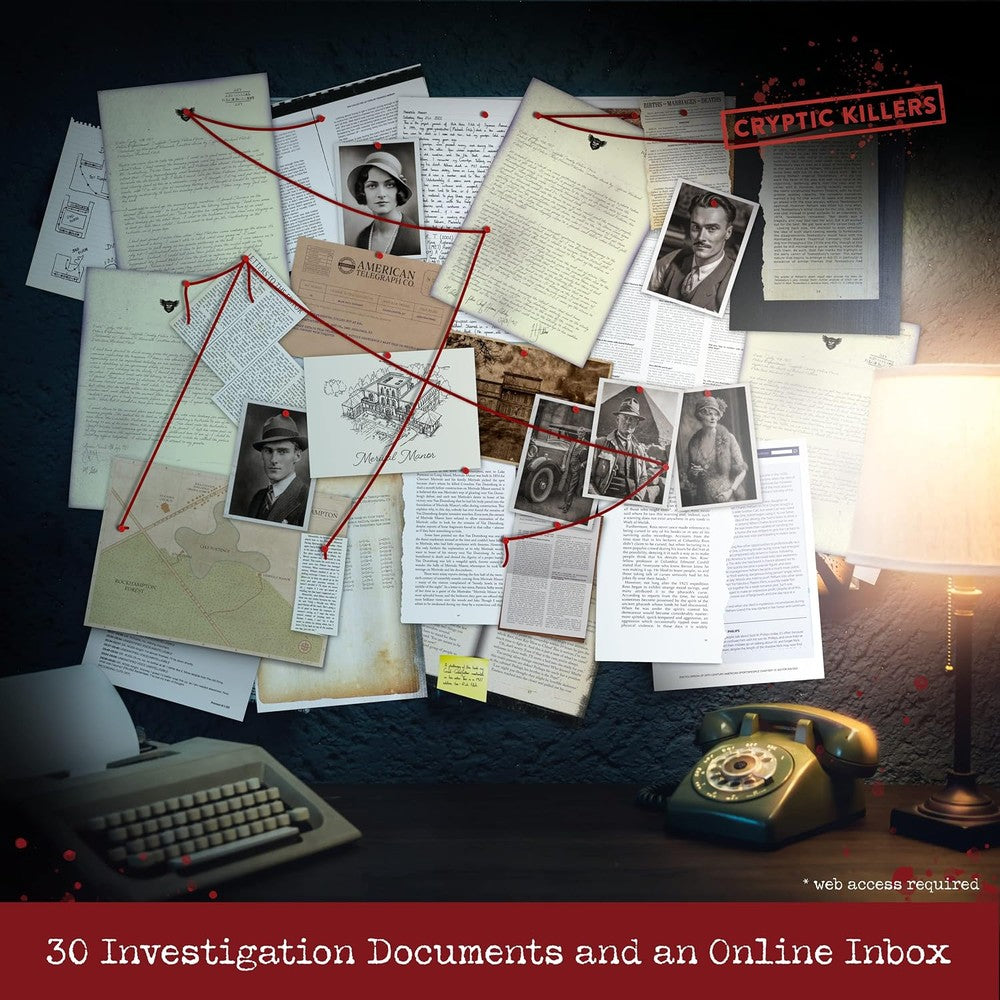 Cryptic Killers - Murder at Merivale Manor