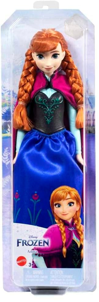 Disney Frozen: Anna Fashion Doll - Blue Dress