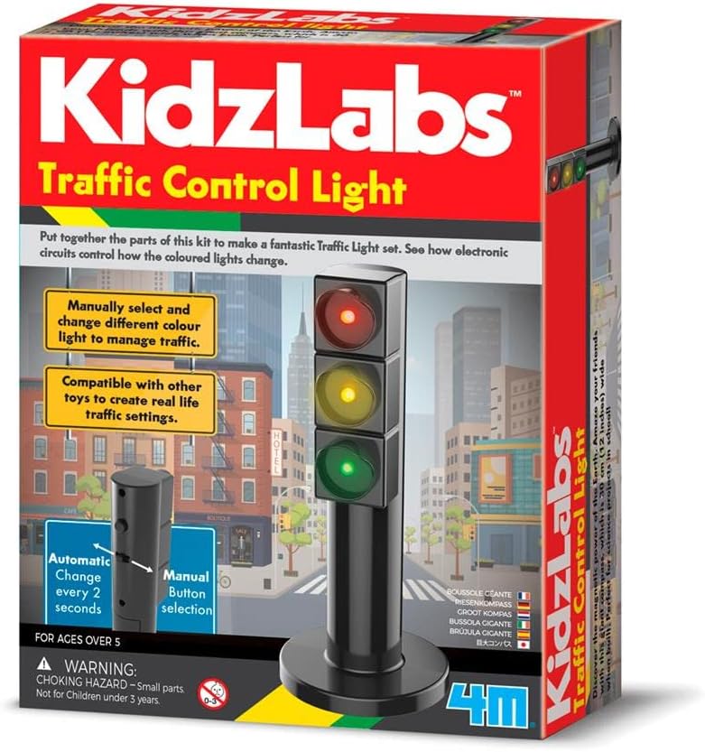 4M KidzLabs Traffic Control Light