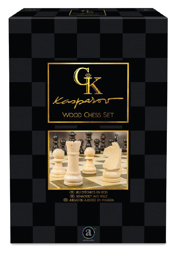 Kasparov Wooden Chess Set
