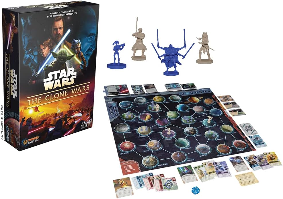 Star Wars The Clone Wars - A Pandemic System Game