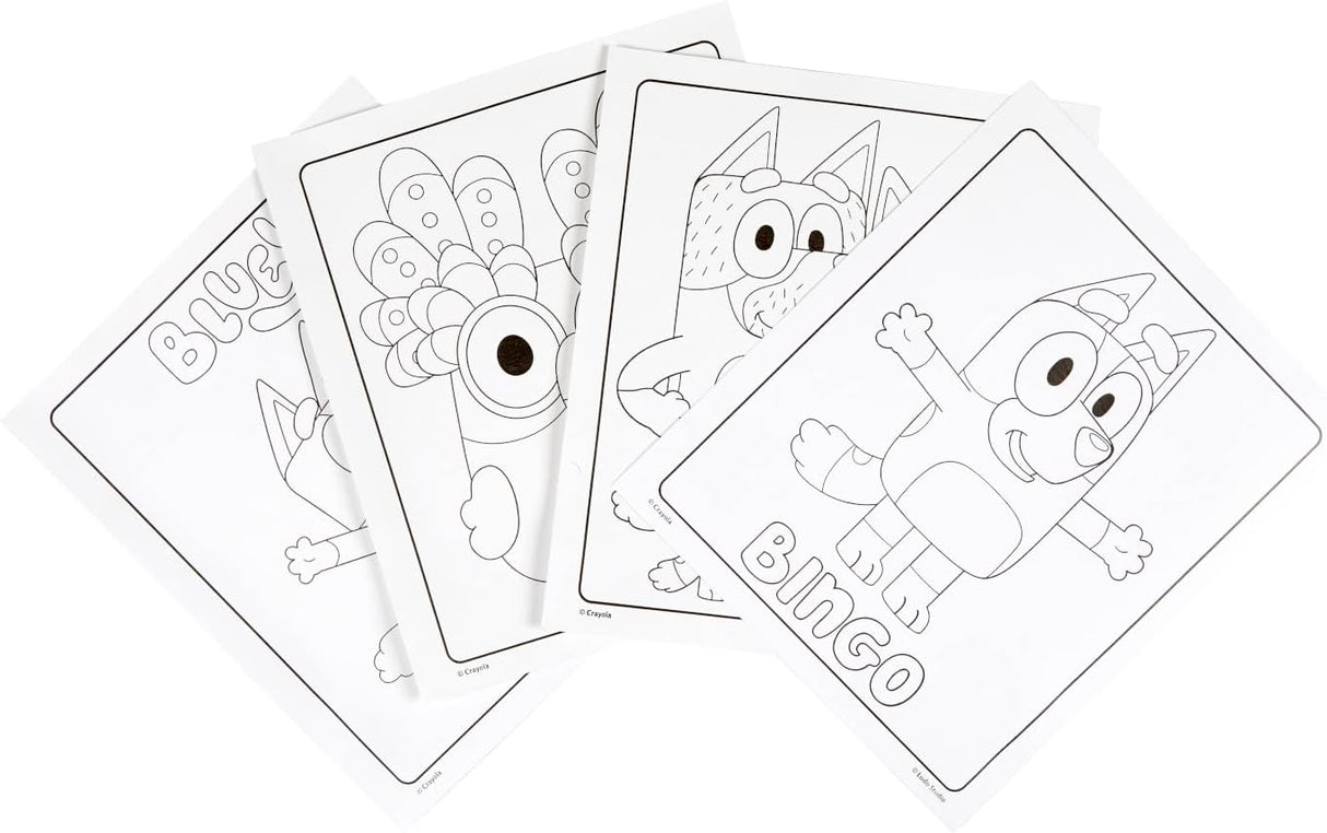 Crayola Color Wonder Foldalope Bluey