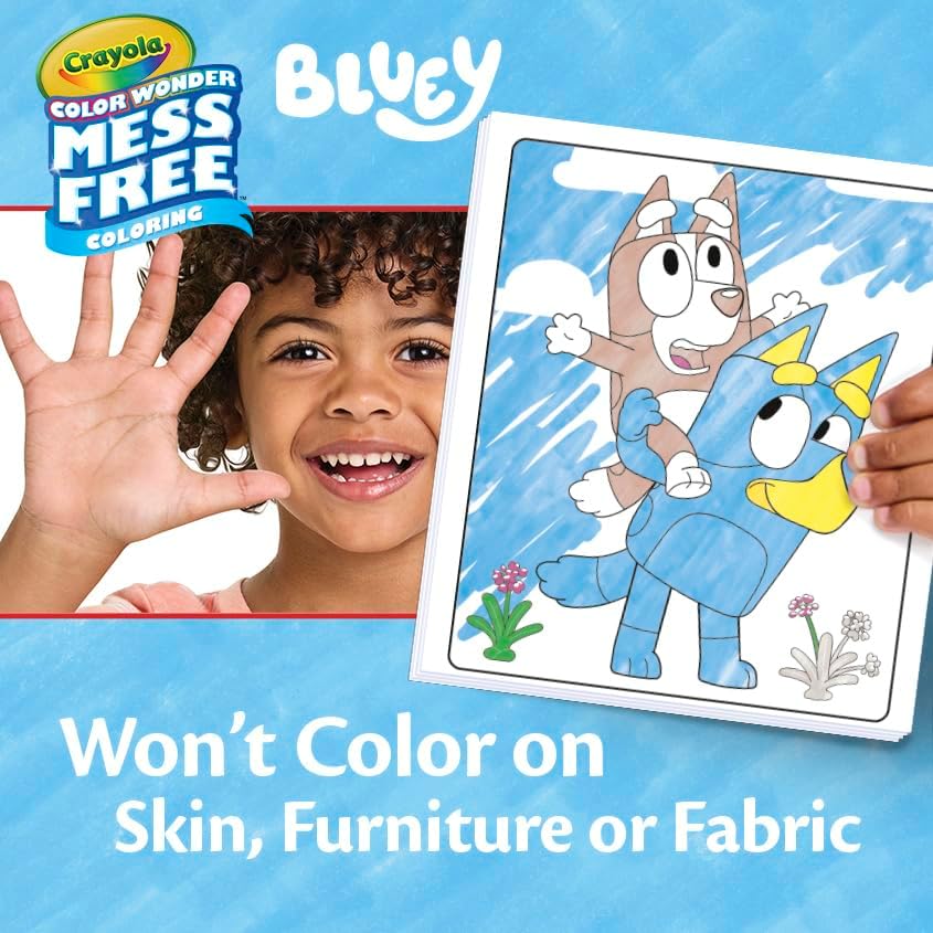 Crayola Color Wonder Activity Kit Bluey