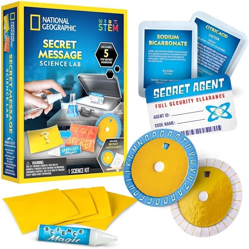 National Geographic Secret Message Lab