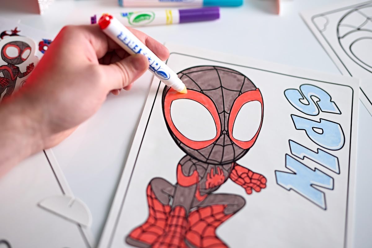 Crayola Color Wonder Activity Kit Spidey & Friends