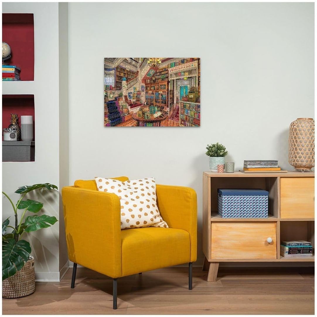 Ravensburger - The Fantasy Bookshop Puzzle - 1000 Piece