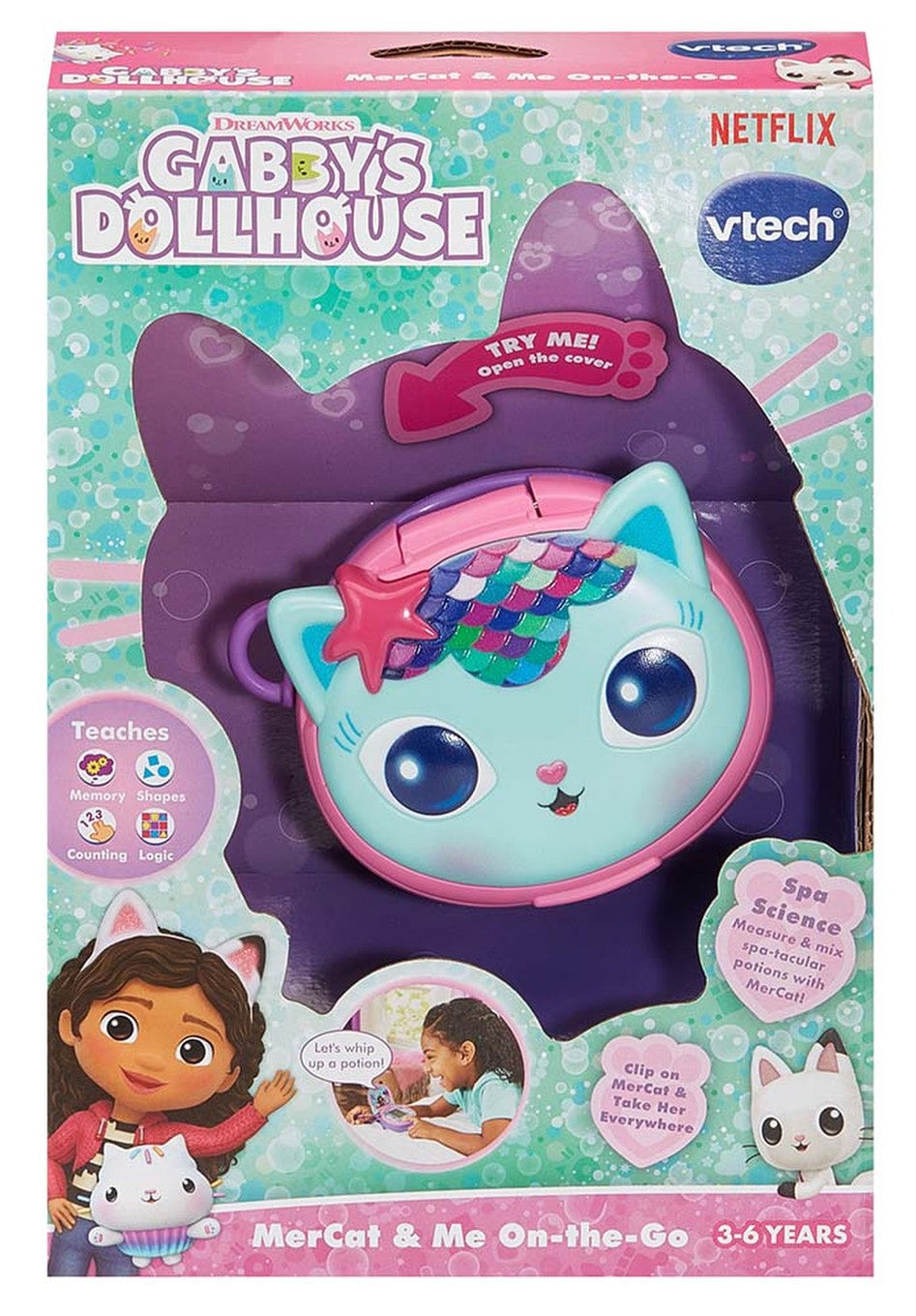 VTech Gabby's Dollhouse Mercat & Me On-The-Go