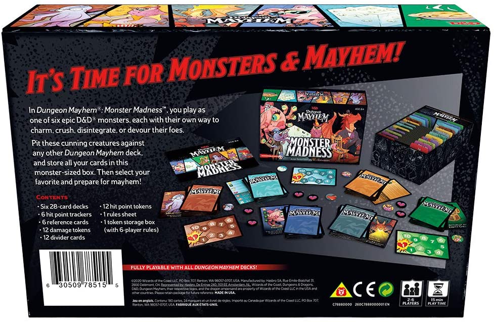 Dungeons & Dragons Dungeon Mayhem - Monster Madness Deluxe Expansion Pack