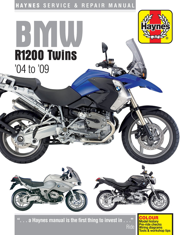 BMW R1200 Twins (04 - 09) Haynes Repair Manual