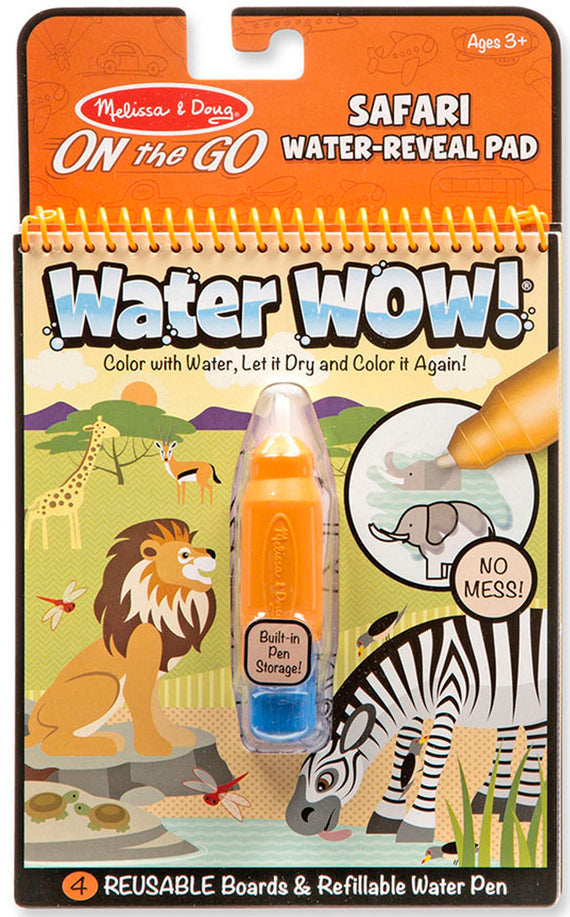 Melissa & Doug: On The Go: Water WOW! Reveal Pad - Safari
