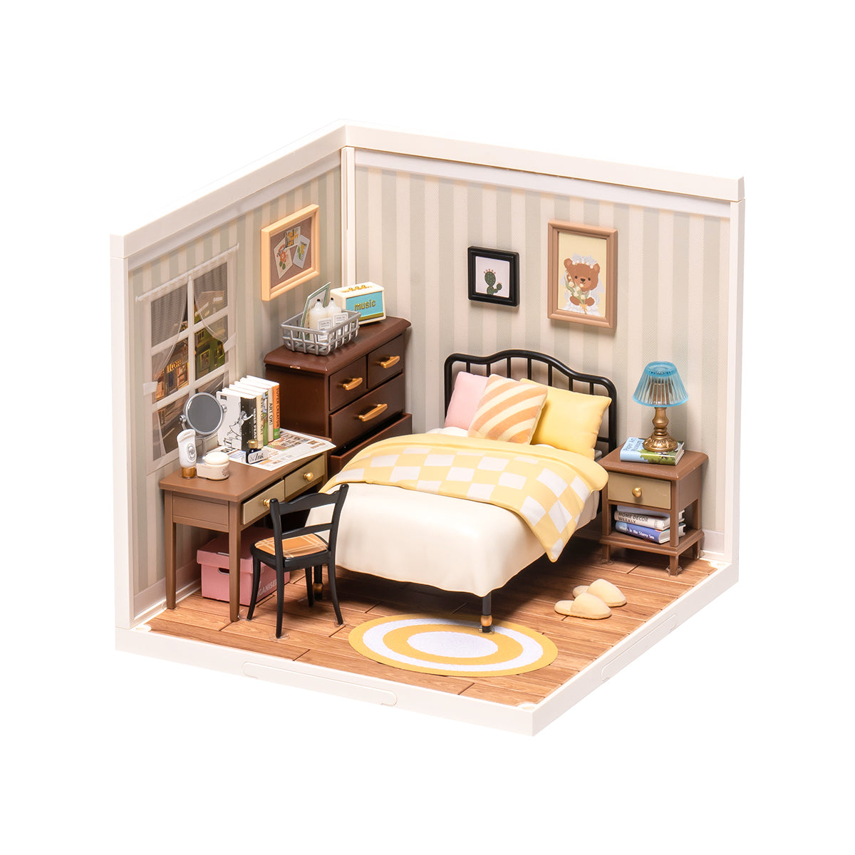Rolife: Sweet Dream Bedroom - Super Creator Plastic DIY Miniature Puzzle