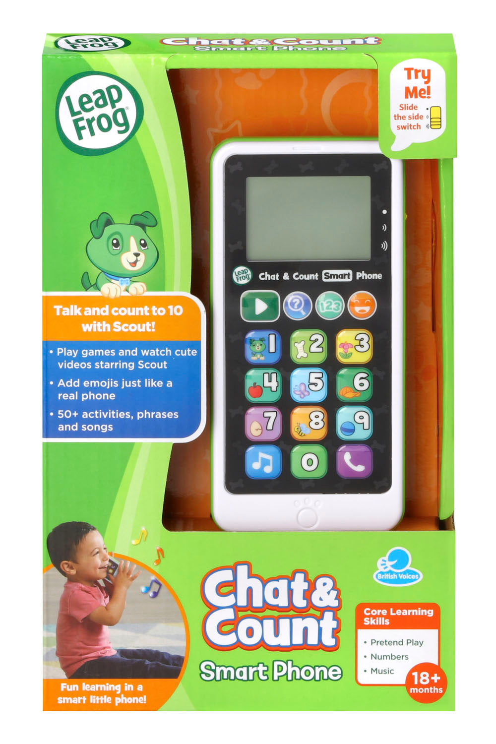LeapFrog Chat & Count Smart Phone - Scout