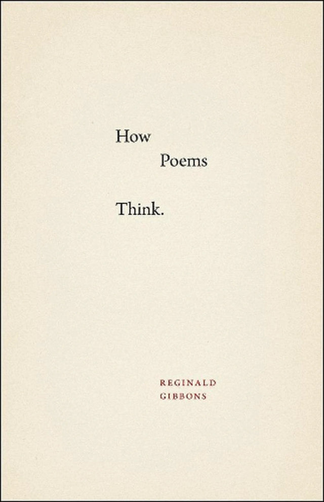How Poems Think