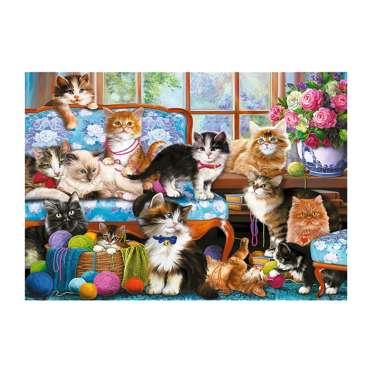 Trefl: Cat Family - 500pc Jigsaw Puzzle