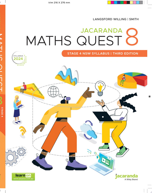 Jacaranda Maths Quest 8 Stage 4 NSW Syllabus, 3e learnON & Print