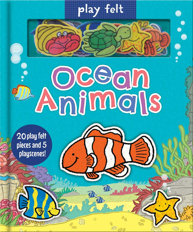 Play Felt Ocean Animals - Activity Book